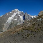 Scorcio del Monte Bianco dal Col de la Youlaz (2661 m).